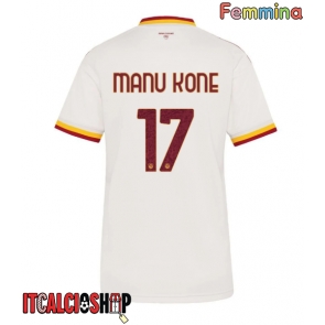 AS Roma Manu Kone #17 Seconda Maglia Femmina 2026-27 Manica Corta